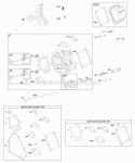Cylinder Head Gasket Set - Engine Gasket Set - Valve Valves Diagram and Parts List for 20E337-0110-E1  Briggs and Stratton Engine